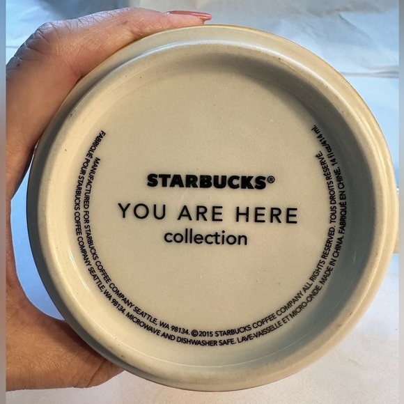 ⭐️Starbucks⭐️You Are Here 2015 Florida 14 OZ Coffe Mug - like new - Picture 6 of 7